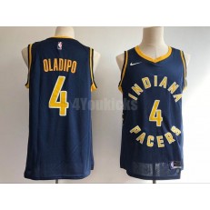 Indiana Pacers #4 Victor Oladipo Navy Nike Swingman Men Jersey