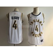Indiana Pacers #4 Victor Oladipo White Nike Swingman Men Jersey