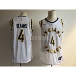 Indiana Pacers #4 Victor Oladipo White Nike Swingman Men Jersey