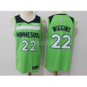 Minnesota Timberwolves #22 Andrew Wiggins Green Nike Swingman Men Jersey