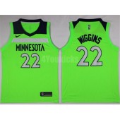 Minnesota Timberwolves #22 Andrew Wiggins New Green 2017-2018 Nike Swingman Stitched Men Jersey