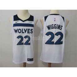 Minnesota Timberwolves #22 Andrew Wiggins White Nike Swingman Men Jersey