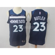 Minnesota Timberwolves #23 Jimmy Butler Navy Blue Nike Swingman Men Jersey