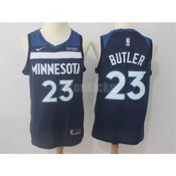 Minnesota Timberwolves #23 Jimmy Butler Navy Blue Nike Swingman Men Jersey
