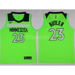 Minnesota Timberwolves #23 Jimmy Butler New Green 2017-2018 Nike Swingman Stitched Men Jersey