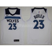 Minnesota Timberwolves #23 Jimmy Butler New White 2017-2018 Nike Swingman Stitched Men Jersey