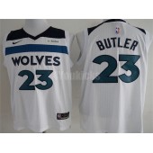 Minnesota Timberwolves #23 Jimmy Butler White Nike Authentic Men Jersey