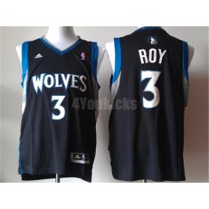 Minnesota Timberwolves #3 Kris Dunn Black New Revolution 30 Men Jersey
