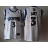 Minnesota Timberwolves #3 Kris Dunn White New Revolution 30 Men Jersey