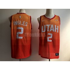 Utah Jazz #2 Joe Johnson Multi-Color City Edition Nike Swingman Men Jersey