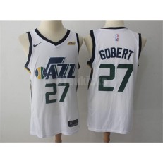 Utah Jazz #27 Rudy Gobert White Swingman Nike Men Jersey