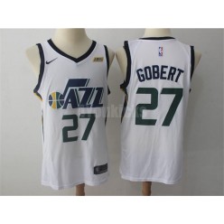 Utah Jazz #27 Rudy Gobert White Swingman Nike Men Jersey