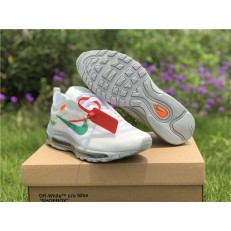 OFF-WHITE X NIKE AIR MAX 97 OG WHITE GREEN AJ4585-101