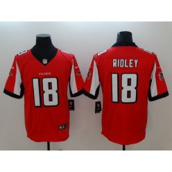 Atlanta Falcons #18 Calvin Ridley Red Vapor Untouchable Limited Nike NFL Men Jersey