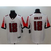 Atlanta Falcons #18 Calvin Ridley White Color Rush Vapor Untouchable Limited Nike NFL Men Jersey