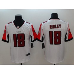 Atlanta Falcons #18 Calvin Ridley White Color Rush Vapor Untouchable Limited Nike NFL Men Jersey