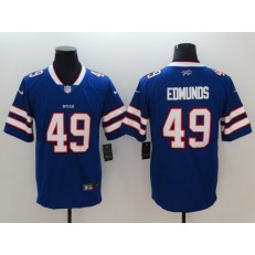 Buffalo Bills #49 Tremaine Edmunds Royal Vapor Untouchable Limited Nike NFL Men Jersey