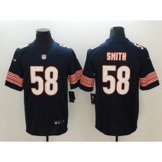 Chicago Bears #58 Roquan Smith Navy Vapor Untouchable Limited Nike NFL Men Jersey