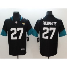 Jacksonville Jaguars #27 Leonard Fournette Black New 2018 Vapor Untouchable Limited Nike NFL Men Jersey