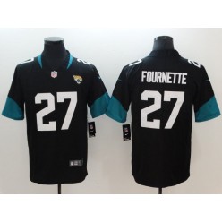Jacksonville Jaguars #27 Leonard Fournette Black New 2018 Vapor Untouchable Limited Nike NFL Men Jersey
