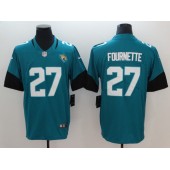 Jacksonville Jaguars #27 Leonard Fournette Teal New 2018 Vapor Untouchable Limited Nike NFL Men Jersey
