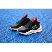 ADIDAS Y3 KAIWA CHUNKY SNEAKERS BLACK RED