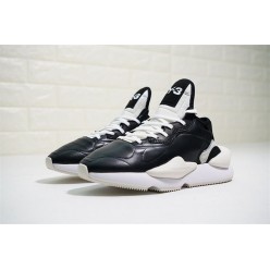 ADIDAS Y3 KAIWA CHUNKY SNEAKERS BLACK WHITE