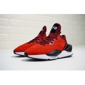ADIDAS Y3 KAIWA CHUNKY SNEAKERS RED BLACK