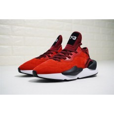 ADIDAS Y3 KAIWA CHUNKY SNEAKERS RED BLACK