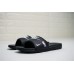 NIKE BENASSI SOLARSOFT NBA BLACK WHITE NIKE LOGO 917551-004