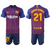 2018-19 Barcelona 21 ANDRE GOMES Home Soccer Men Jersey