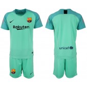 2018-19 Barcelona Green Goalkeeper Soccer Men Jersey