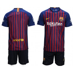 2018-19 Barcelona Home Soccer Men Jersey