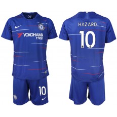 2018-19 Chelsea FC 10 HAZARD Home Soccer Men Jersey