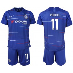 2018-19 Chelsea FC 11 PEDRO Home Soccer Men Jersey