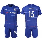 2018-19 Chelsea FC 15 MOSES Home Soccer Men Jersey