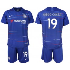 2018-19 Chelsea FC 19 DIEGO COSTA Home Soccer Men Jersey