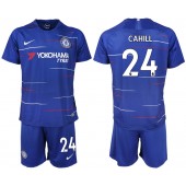 2018-19 Chelsea FC 24 CAHILL Home Soccer Men Jersey