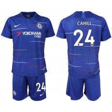 2018-19 Chelsea FC 24 CAHILL Home Soccer Men Jersey