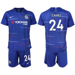 2018-19 Chelsea FC 24 CAHILL Home Soccer Men Jersey