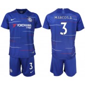 2018-19 Chelsea FC 3 MARCOS A Home Soccer Men Jersey