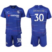 2018-19 Chelsea FC 30 DAVID LUIZ Home Soccer Men Jersey