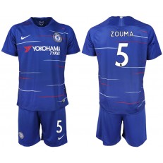 2018-19 Chelsea FC 5 ZOUMA Home Soccer Men Jersey