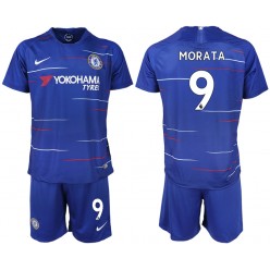 2018-19 Chelsea FC 9 MORATA Home Soccer Men Jersey