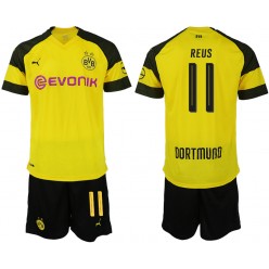 2018-19 Dortmund 11 REUS Home Soccer Men Jersey