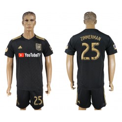 2018-19 Los Angeles FC 25 ZIMMERMAN Home Soccer Men Jersey