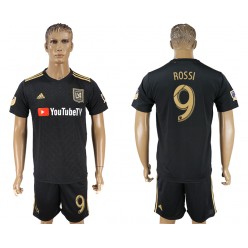 2018-19 Los Angeles FC 9 ROSSI Home Soccer Men Jersey