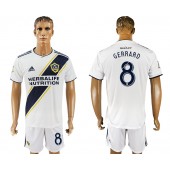 2018-19 Los Angeles Galaxy 8 GERRARD Home Soccer Men Jersey