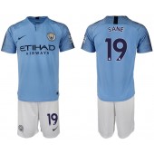 2018-19 Manchester City 19 SANE Home Soccer Men Jersey