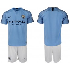 2018-19 Manchester City Home Soccer Men Jersey